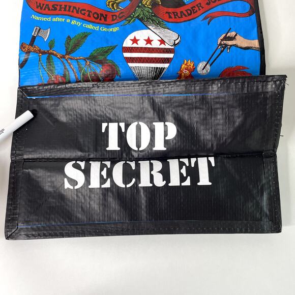 Lot 5x Trader Joe’s Washington DC Tote Bag Eco Reusable Shopper USA White House - Picture 5 of 8